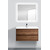 Тумба подвесная с раковиной BelBagno KRAFT-900-2C-SO-RT 90 см, Rovere Tabacco фото 2