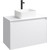 Тумба подвесная со столешницей Aqwella 5 Stars Mobi 80 см MOB0108W/MOB0708W, белый, Цвет фасада: белый -  Тумба подвесная со столешницей Aqwella 5 Stars Mobi 80 см MOB0108W/MOB0708W, белый, Цвет фасада: белый фото