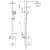 Душевая стойка Timo Selene SX-1013/00 z - 5 Душевая стойка Timo Selene SX-1013/00 z фото 5