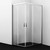 Душевое ограждение WasserKraft Lippe 120х90 см 45S07, хром/прозрачное -  Душевое ограждение WasserKraft Lippe 120х90 см 45S07, хром/прозрачное фото