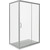 Душевое ограждение Bas Infinity WTW+SP C-CH 110х70 см, хром/прозрачное -  Душевое ограждение Bas Infinity WTW+SP C-CH 110х70 см, хром/прозрачное фото
