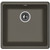 Кухонная мойка Florentina Вега 400 22.315.С0400.302, антрацит, Цвет производителя: чёрный фото 
