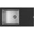 Кухонная мойка Florentina Комби 860, антрацит, Цвет производителя: чёрный фото 
