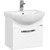 Тумба подвесная с раковиной Акватон Ария 50 см 1A1403K0AA010, белый -  Тумба подвесная с раковиной Акватон Ария 50 см 1A1403K0AA010, белый фото
