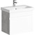 Тумба подвесная с раковиной Aqwella Smart 60 см SRT0106BS, бетон светлый/белый -  Тумба подвесная с раковиной Aqwella Smart 60 см SRT0106BS, бетон светлый/белый фото