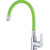 Смеситель для кухни Haiba HB70112-12, хром/зеленый -  Смеситель для кухни Haiba HB70112-12, хром/зеленый фото