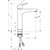 Смеситель для раковины высокий Hansgrohe Focus 190 31518000 фото 3