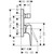 Смеситель для ванны Hansgrohe Metropol 32545700, белый - 2 Смеситель для ванны Hansgrohe Metropol 32545700, белый фото 2