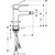 Смеситель для биде Hansgrohe Metropol 32520000 фото 2
