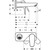 Смеситель для раковины настенный Hansgrohe Talis E 71732000 фото 2