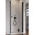 Душевая дверь Radaway Nes 8 Black DWJ I 100 см 10076100-54-01R (стекло 8 мм), черный/прозрачное фото 