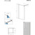 Душевая перегородка Radaway Modo X Black II 110х200 см 389314-54-01 (стекло 10 мм), черный/прозрачное - 6 Душевая перегородка Radaway Modo X Black II 110х200 см 389314-54-01 (стекло 10 мм), черный/прозрачное фото 6