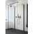 Душевое ограждение Radaway Essenza New Black KDJ+S 120х100 см L, черный/прозрачное фото 