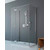 Душевое ограждение Radaway Essenza New KDJ+S 80х80 см L, хром/прозрачное фото 
