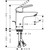 Смеситель для раковины Hansgrohe Logis Loop 100 CoolStart 71154000 фото 5