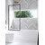 Шторка для ванны Radaway Modo New Black PNJ II Frame 90 см 10006090-54-56 (стекло 8 мм), черный/прозрачное фото 
