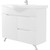 Тумба напольная с раковиной Mirsant Soho 100 см, белый фото 