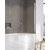 Шторка для ванны Radaway Nes 8 PNJ I 60 см 10061060-01-01R (стекло 8 мм), хром/прозрачное фото 