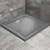 Поддон акриловый Radaway Doros C Stone Anthracite 90х90 см SDRC9090-01-64S, антрацит фото 