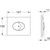 Кнопка смыва Grohe Skate Air 38506P00, хром матовый фото 3
