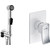 Набор для гигиенического душа WasserKraft A010657WHITE (шланг 120 см), хром/белый -  Набор для гигиенического душа WasserKraft A010657WHITE (шланг 120 см), хром/белый фото