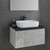 Тумба подвесная с раковиной Comforty Эдинбург 75 см, бетон светлый -  Тумба подвесная с раковиной Comforty Эдинбург 75 см, бетон светлый фото