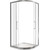 Душевое ограждение Bas Neo R-90-C-CH 90х90 см, хром/прозрачное фото 