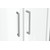 Душевое ограждение Bravat Line 90х90 см BS090.1201A, хром/прозрачное фото 3