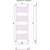 Полотенцесушитель водяной Сунержа Богема+ П20 1200x400 мм 071-0220-1240, сатин - 6 Полотенцесушитель водяной Сунержа Богема+ П20 1200x400 мм 071-0220-1240, сатин фото 6