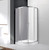 Душевое ограждение Cezares 90х90 см MOLVENO-R-2-90-P-Cr, хром/матовое фото 