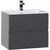 Тумба подвесная с раковиной Aquanet Алвита 70 см 183992, серый антрацит -  Тумба подвесная с раковиной Aquanet Алвита 70 см 183992, серый антрацит фото