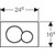 Кнопка смыва Geberit Sigma 01 115.770.KA.5 фото 2