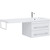 Тумба подвесная с раковиной-столешницей Aquanet Нота 120 см 171483 R, белый - 4 Тумба подвесная с раковиной-столешницей Aquanet Нота 120 см 171483 R, белый фото 4
