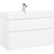 Тумба подвесная с раковиной Aquanet Бруклин 100 см 203961, белый -  Тумба подвесная с раковиной Aquanet Бруклин 100 см 203961, белый фото