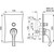 Смеситель для ванны Emmevi Ares BIO76019, белый - 2 Смеситель для ванны Emmevi Ares BIO76019, белый фото 2