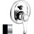 Смеситель для ванны Emmevi Tiffany NC6019, черный/хром -  Смеситель для ванны Emmevi Tiffany NC6019, черный/хром фото