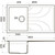 Кухонная мойка Omoikiri Yasugata 86-PL 4993875, платина, Цвет производителя: платина - 3 Кухонная мойка Omoikiri Yasugata 86-PL 4993875, платина, Цвет производителя: платина фото 3