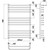 Полотенцесушитель водяной Ravak Optima П12 500х800 мм X04000083685 фото 4