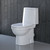 Унитаз-компакт Sanita Luxe Next Luxe WC.CC/Next/2-DM/WHT.G/S1 с крышкой микролифт - 5 Унитаз-компакт Sanita Luxe Next Luxe WC.CC/Next/2-DM/WHT.G/S1 с крышкой микролифт фото 5