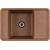 Кухонная мойка Акватон Беллис 1A725032BS270, терракотовый, Цвет производителя: терракотовый фото 