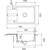 Кухонная мойка Schock Optima 60D Max 701017, оникс - 3 Кухонная мойка Schock Optima 60D Max 701017, оникс фото 3