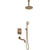 Душевая система для ванны Bronze de Luxe Windsor 10137/1F, бронза -  Душевая система для ванны Bronze de Luxe Windsor 10137/1F, бронза фото