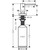 Дозатор для жидкого мыла Hansgrohe A71 40468000 фото 4