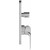 Смеситель для душа Ravak Flat - FL 065.00 X070123+X070139 - 3 Смеситель для душа Ravak Flat - FL 065.00 X070123+X070139 фото 3