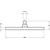 Верхний душ Jacob Delafon Eo E3875-CP - 4 Верхний душ Jacob Delafon Eo E3875-CP фото 4