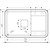 Кухонная мойка Omoikiri Tasogare 78-BL 4993750, чёрный, Цвет производителя: чёрный - 2 Кухонная мойка Omoikiri Tasogare 78-BL 4993750, чёрный, Цвет производителя: чёрный фото 2