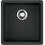 Кухонная мойка Omoikiri Kata 40-U-BL 4993396, чёрный, Цвет производителя: чёрный фото 