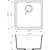 Кухонная мойка Omoikiri Kata 40-U-GR 4993397, leningrad grey, Цвет производителя: Leningrad Grey фото 2