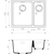 Кухонная мойка Omoikiri Kata 55-2-U-GR 4993390, leningrad grey, Цвет производителя: Leningrad Grey - 3 Кухонная мойка Omoikiri Kata 55-2-U-GR 4993390, leningrad grey, Цвет производителя: Leningrad Grey фото 3