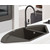 Кухонная мойка Omoikiri Sakaime 105С-BL 4993123, чёрный, Цвет производителя: чёрный - 2 Кухонная мойка Omoikiri Sakaime 105С-BL 4993123, чёрный, Цвет производителя: чёрный фото 2